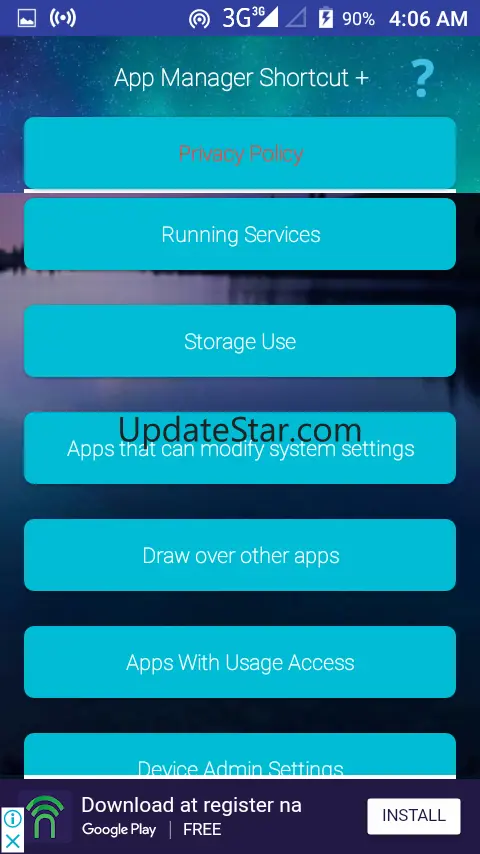App Manager Shortcut 1.11