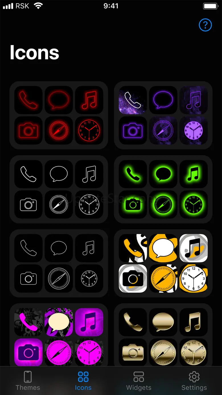 Reskin: Change Icons, Themes 1.3