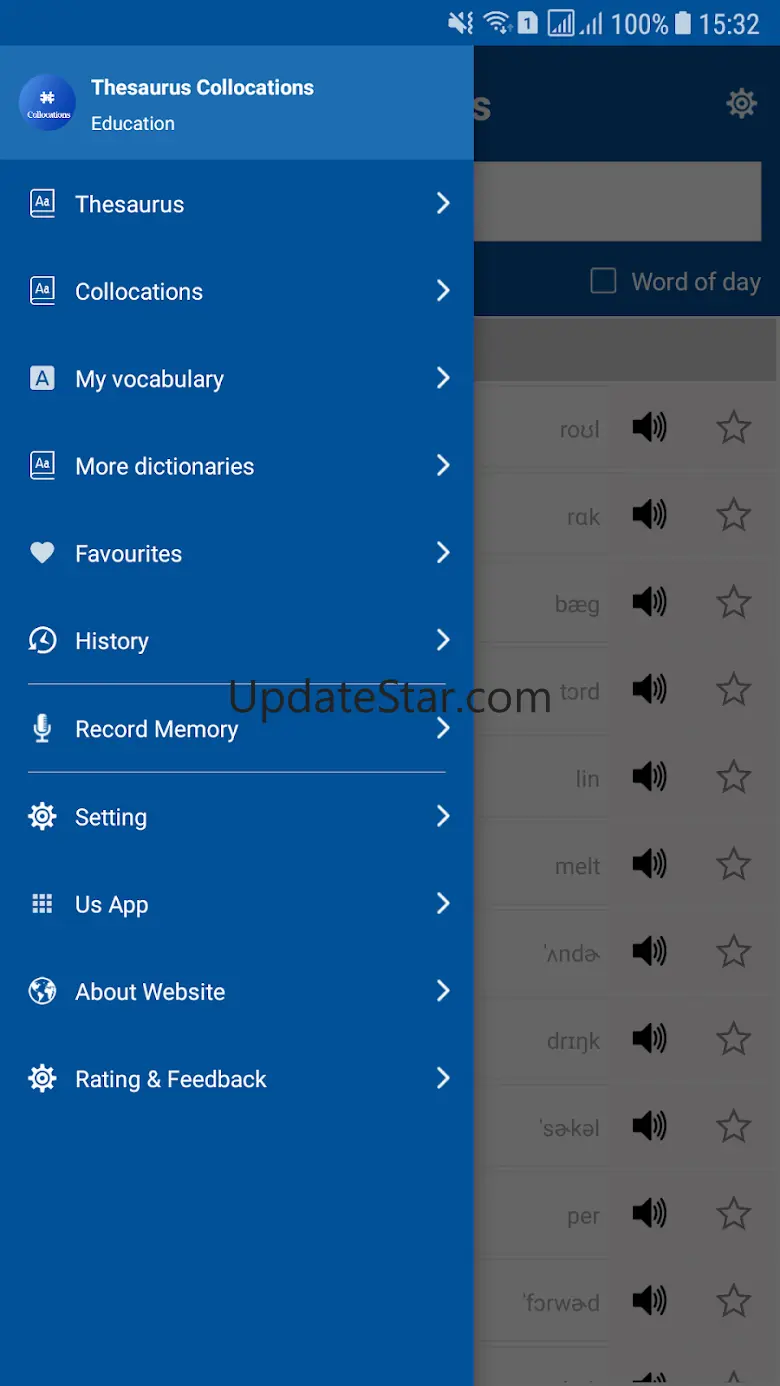 Collocations Thesaurus Offline 1.2.0