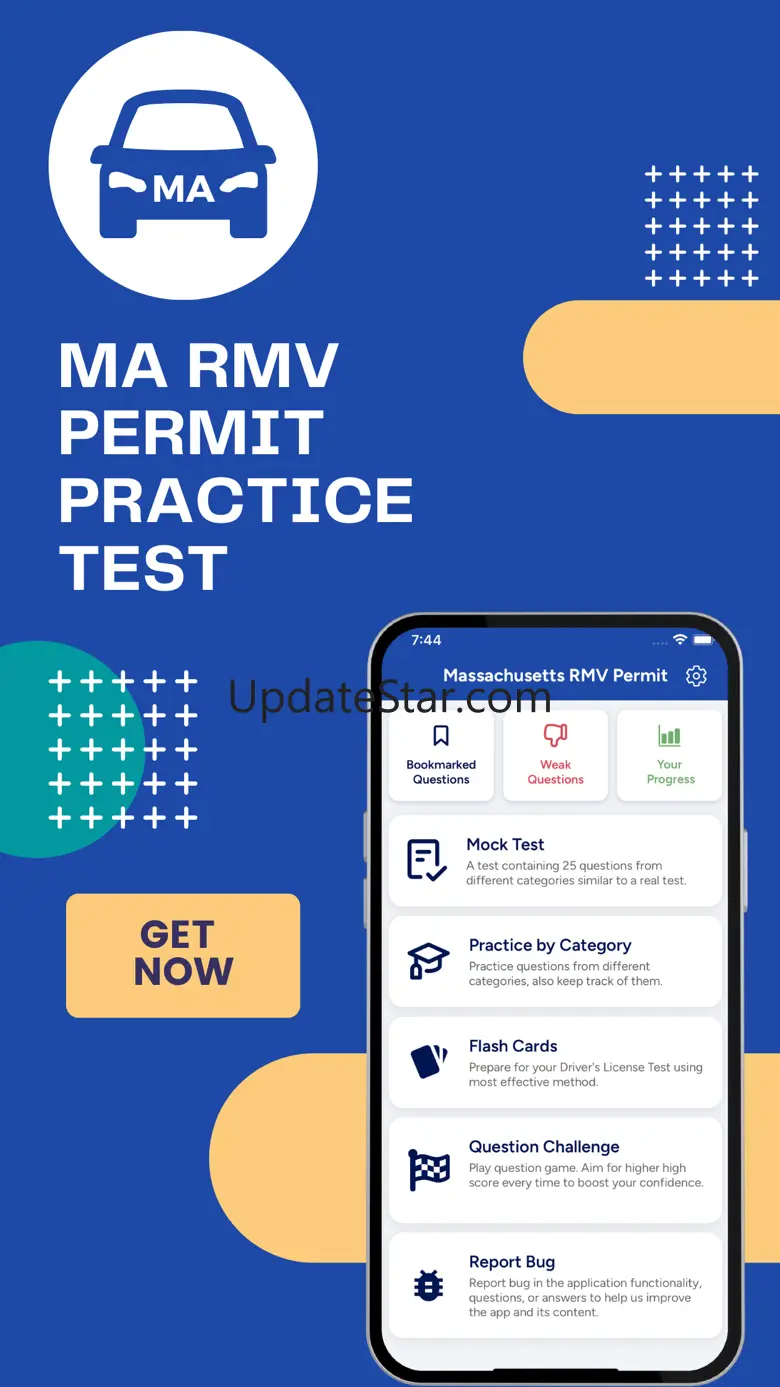 MA RMV Permit Practice Test 3.0