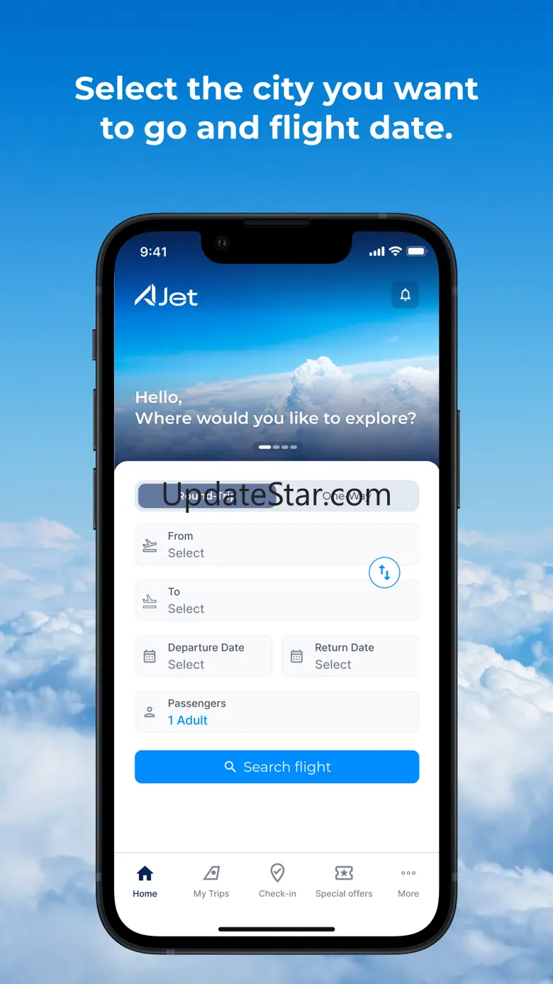 AJet - Cheap Flight Ticket 1.9.4