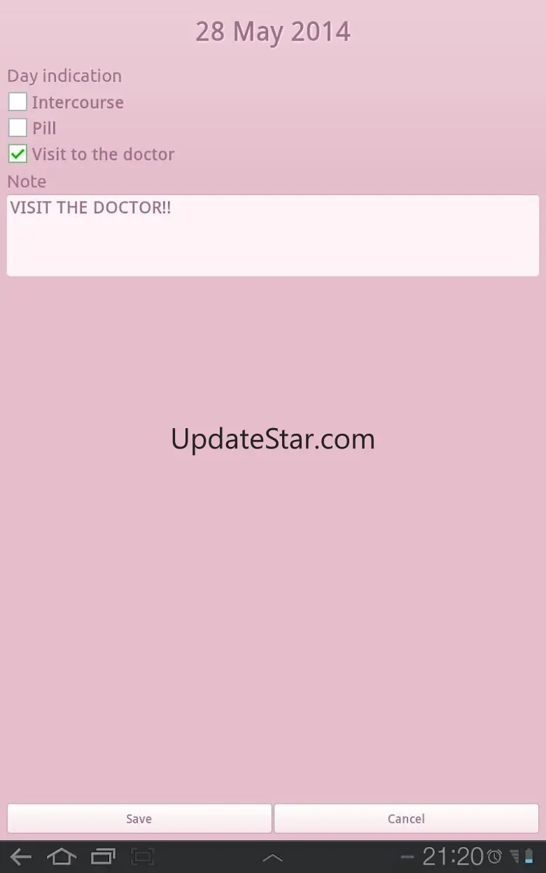 Period Calendar 2.1.0