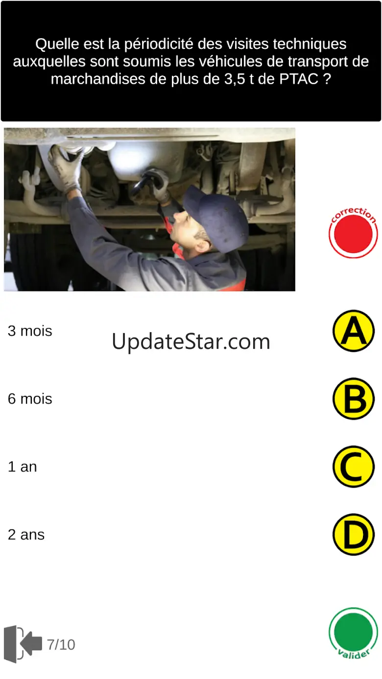 Examen Permis C CE Poids Lourd 3.0.2