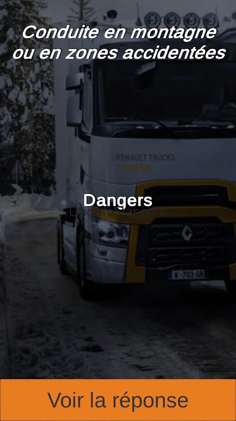 Examen Permis C CE Poids Lourd 3.0.2