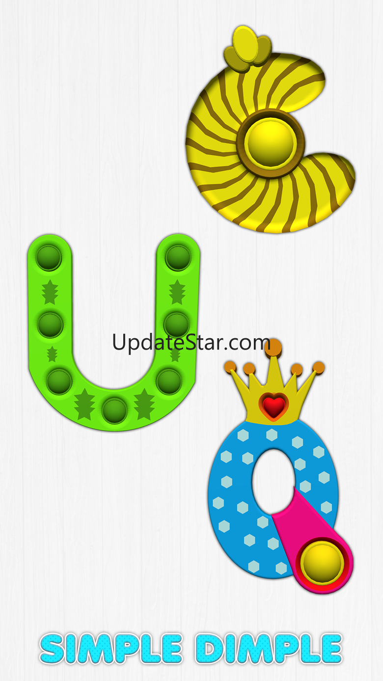 Pop It Alphabets Lore 3D Giant 1.4