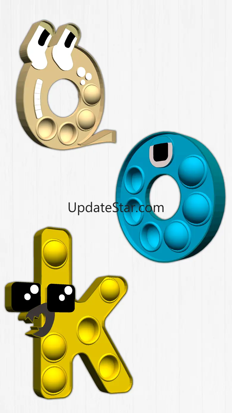 Pop It Alphabets Lore 3D Giant 1.4