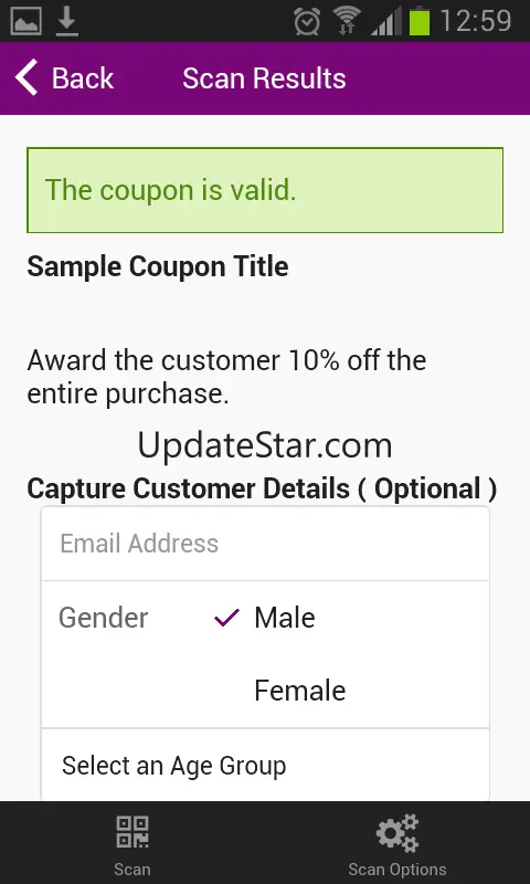 Coupon Barcode Scanner 1.1.5