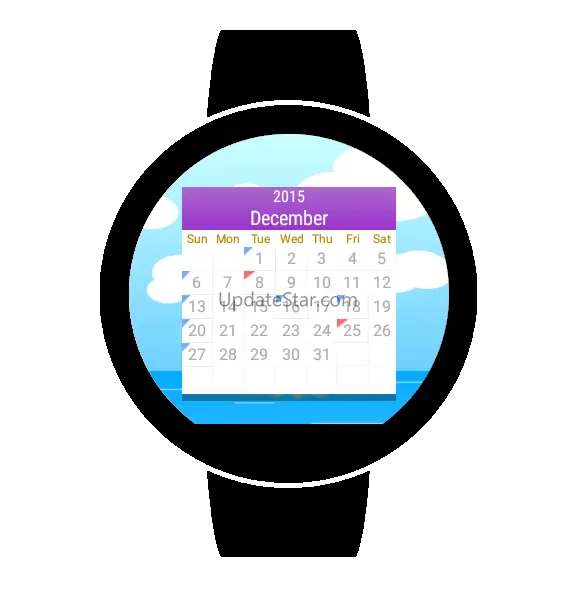 Wear Calendar 2020 (Wear OS) W2-25.00.007