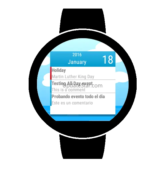Wear Calendar 2020 (Wear OS) W2-25.00.007
