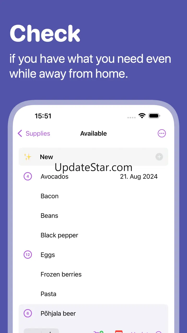 Supplies - home inventory app 2.8.1