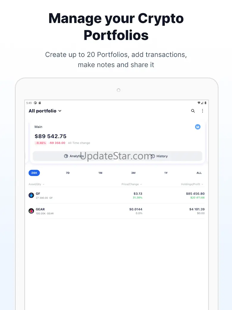DropsTab: Crypto & Portfolio 1.3.3