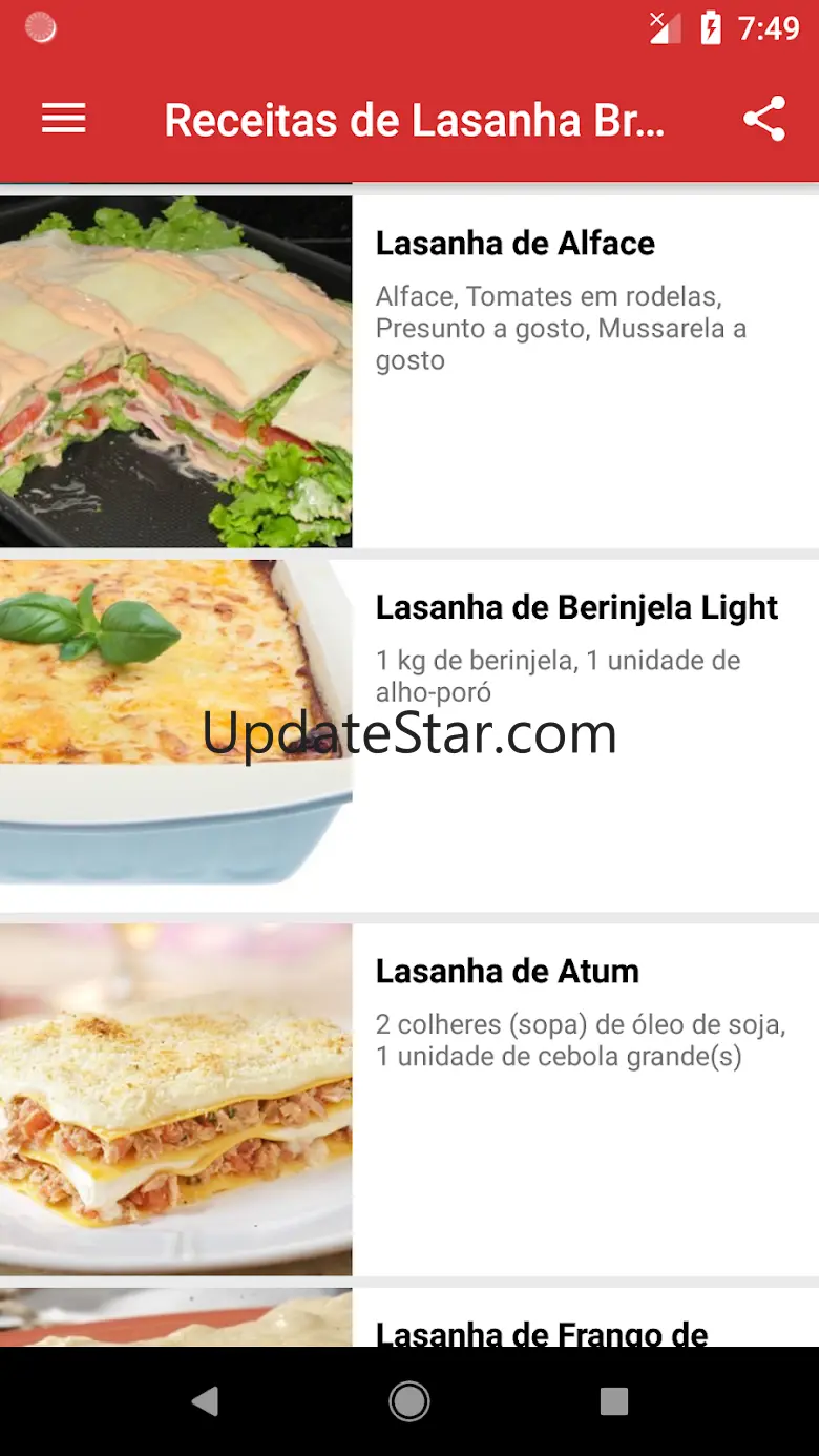 Como fazer lasanhas deliciosas 1.0.4