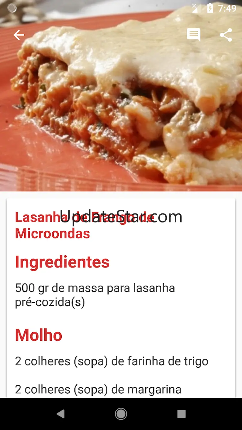 Como fazer lasanhas deliciosas 1.0.4