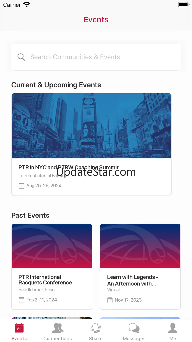 PTR Events 41.0.0