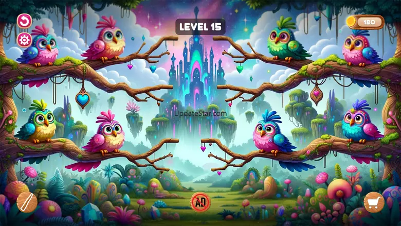 Bird color sort: Birds game 1.3.3