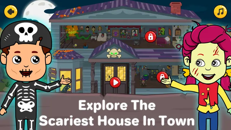 Tizi Town: Haunted House Games 3.1