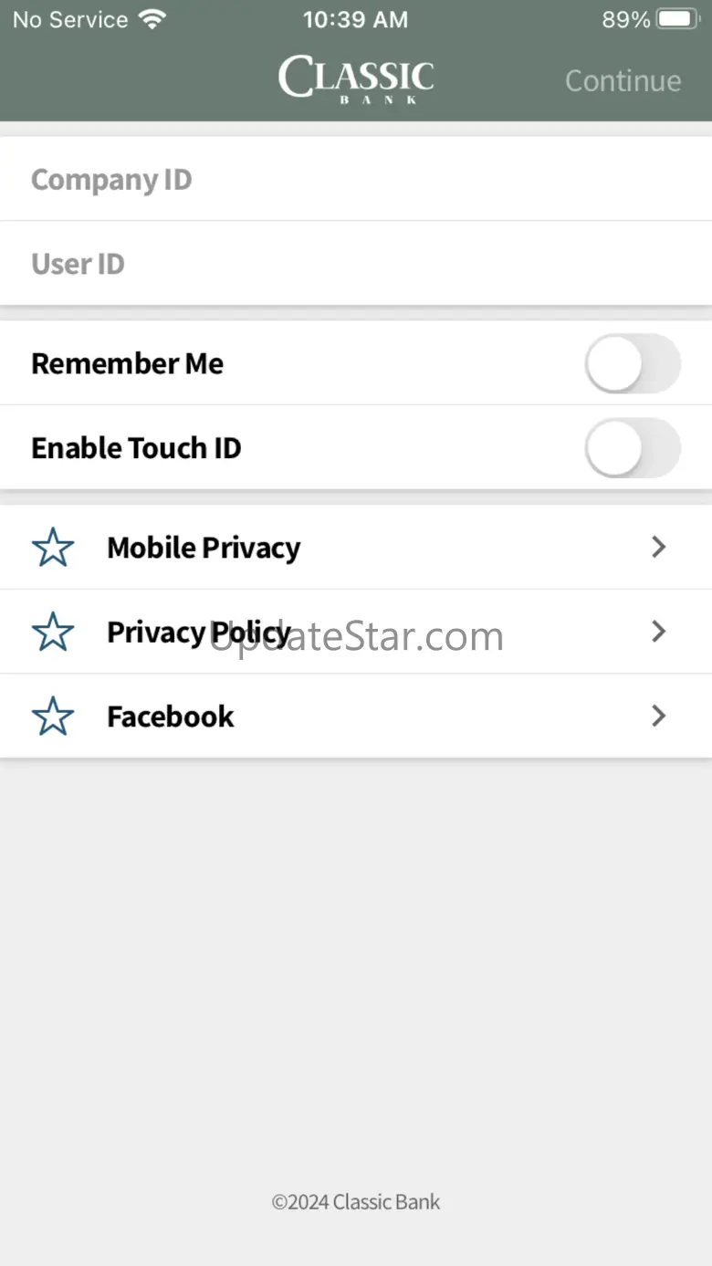 Classic Bank Business Mobile 6.0.2712