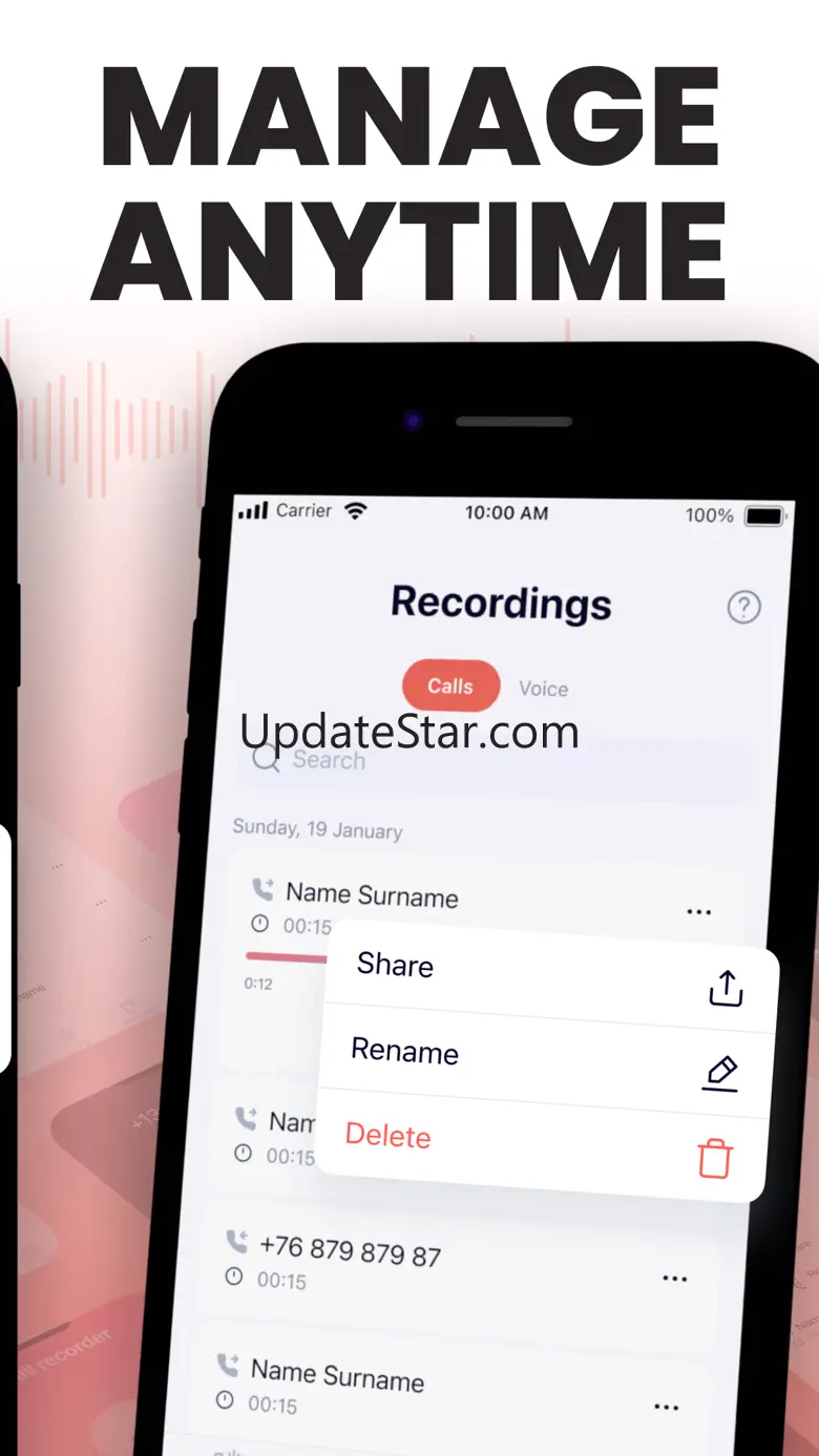 Call Recorder & Voice Memos・ 1.2