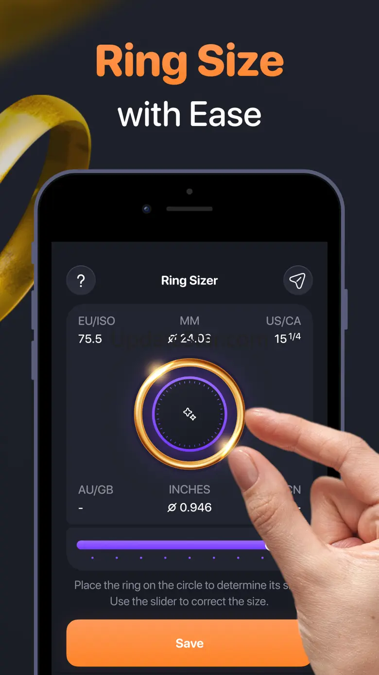 Ring Sizer: Measuring Tool App 1.1