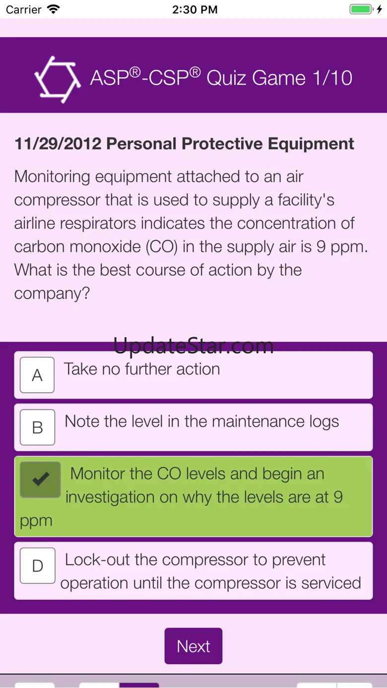 ASP-CSP Quiz Game 2.3.6