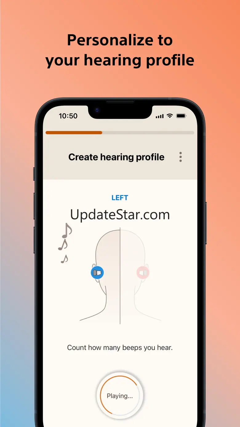 Sony | Hearing Control 3.1