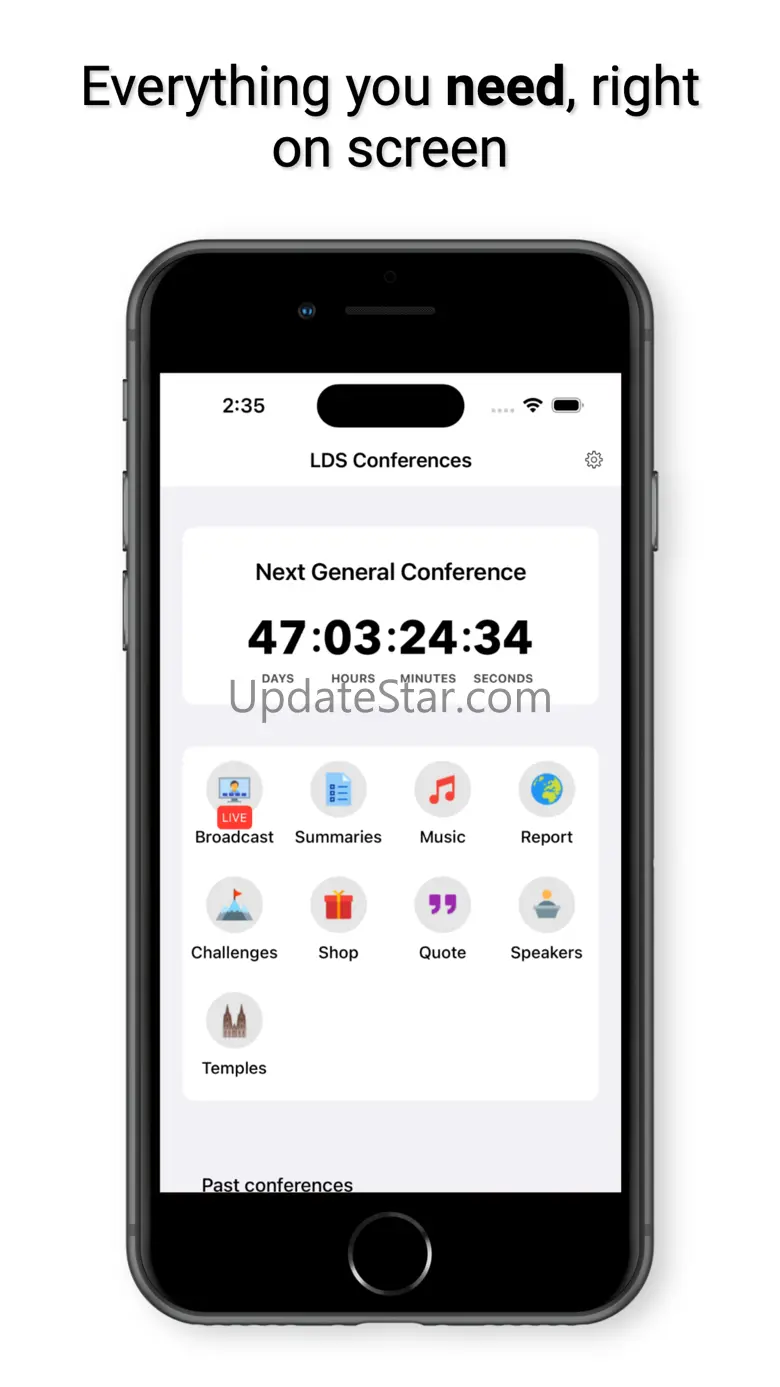 LDS Conferences 2.22.0