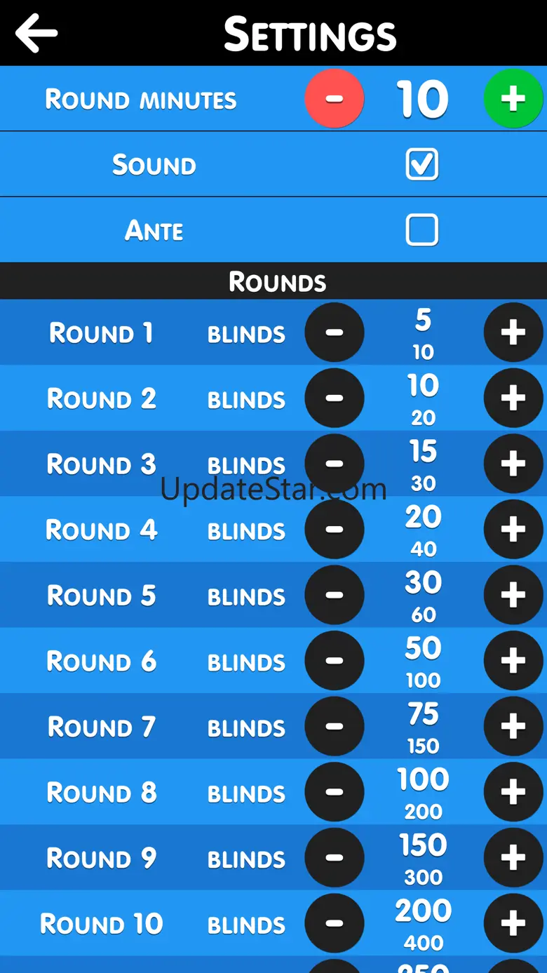 Easy Poker Timer 2.56