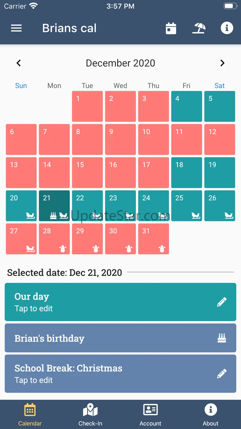 Our Days Co-parenting Calendar 3.0.21