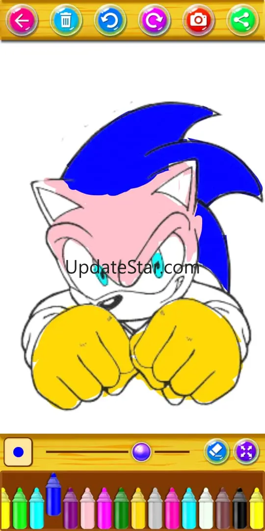 Soni Hedgehog Coloring book 2.0.0