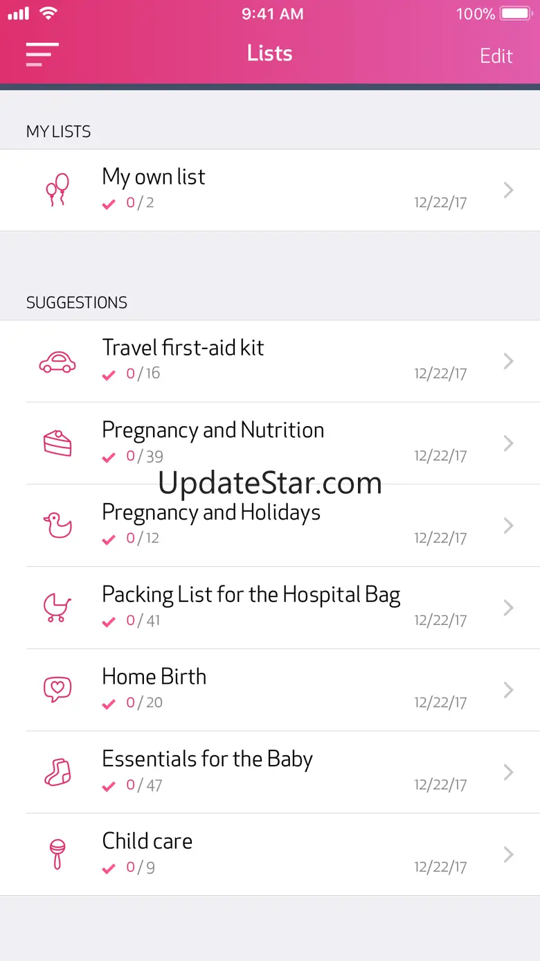 BabyCheck - Todos and Task 1.5