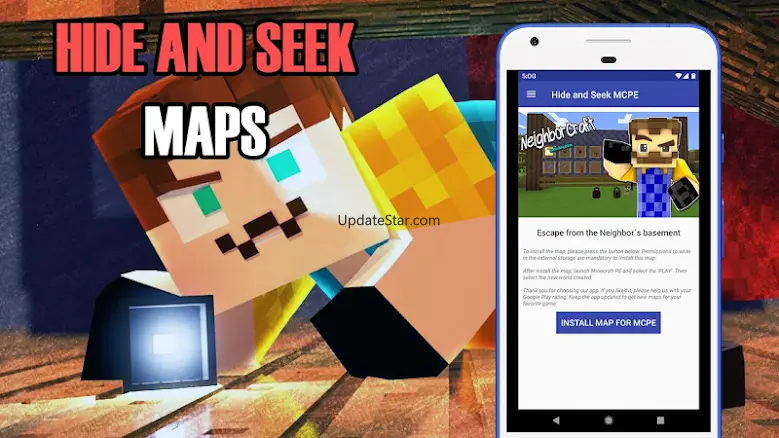 Hide and Seek for Minecraft PE 1.1