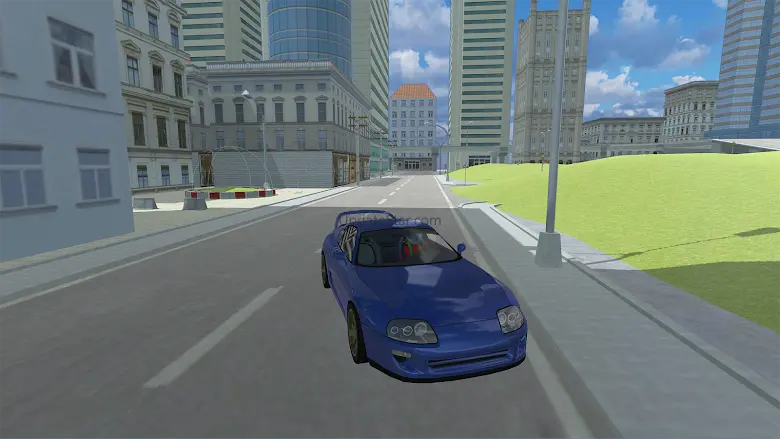 Sedan Car Race Simulator