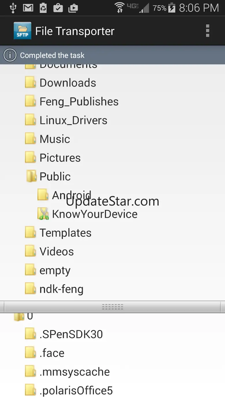 Mobile SFTP(Secure FTP Client) 2.5