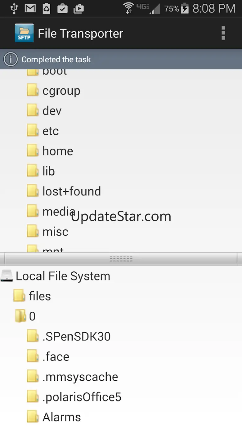 Mobile SFTP(Secure FTP Client) 2.5