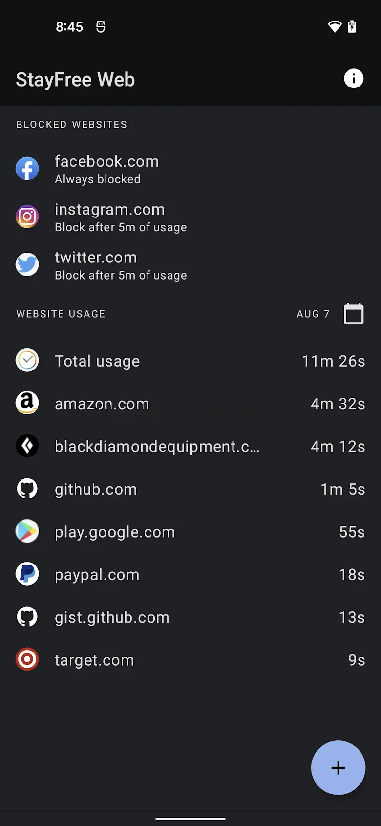 StayFree Web - Website Blocker 3.6.0