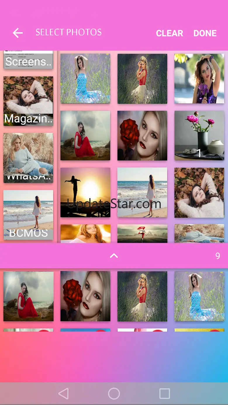 Create video from image and mu