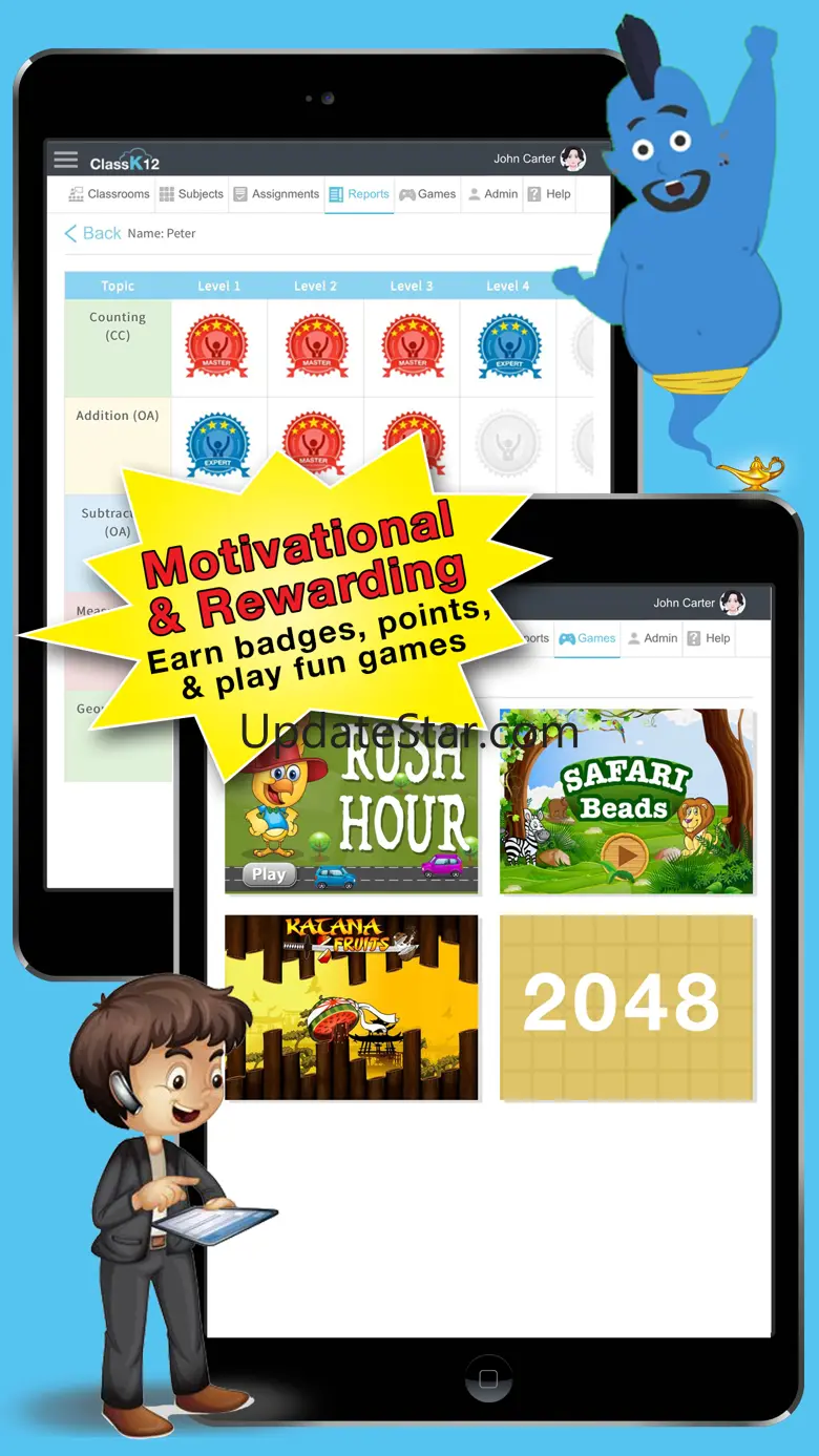 ClassK12 Kids Math, ELA, coding, cool games & more 1.9