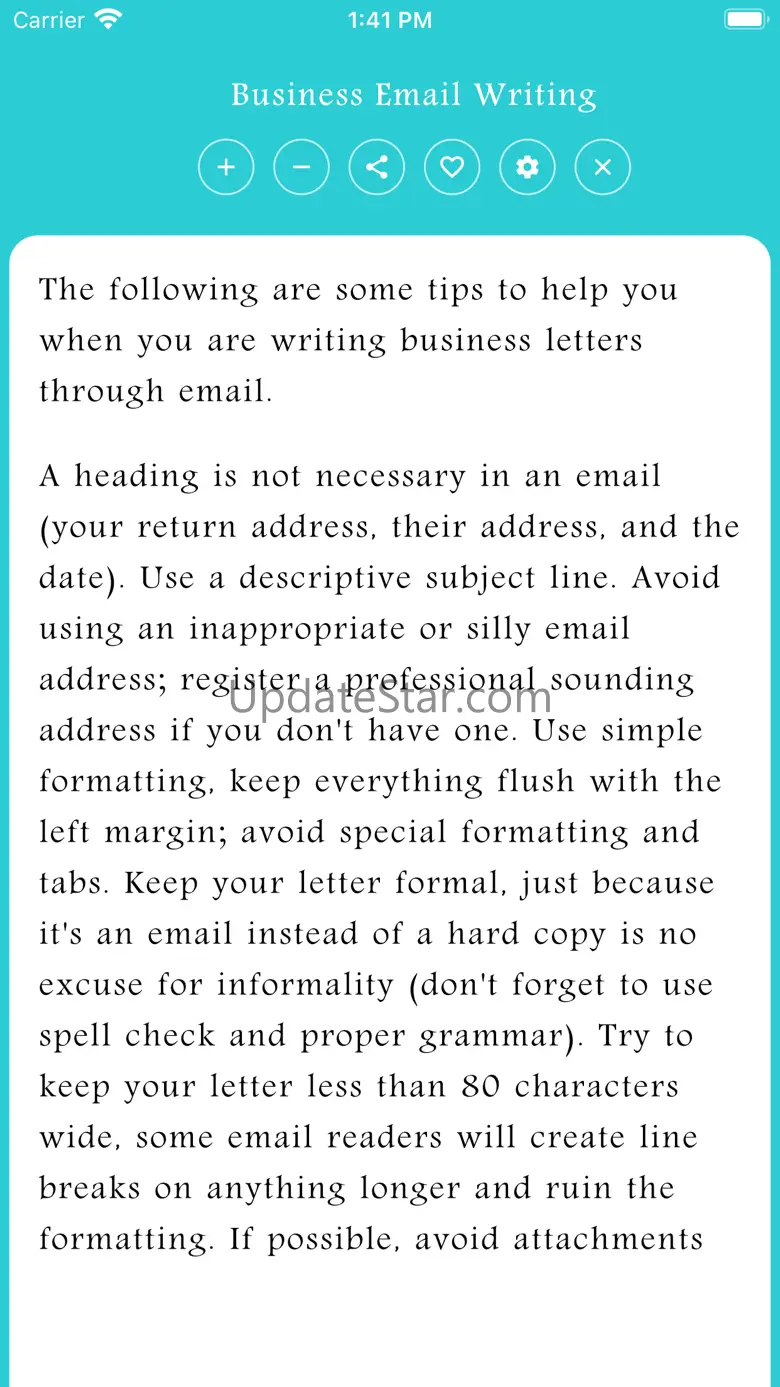 English Letter Writing 6.1