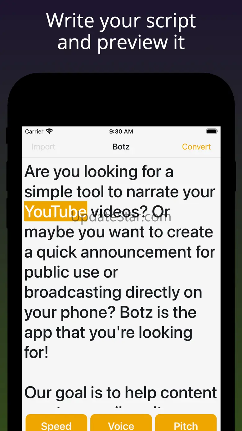 Convert Text to Audio - Botz 1.05