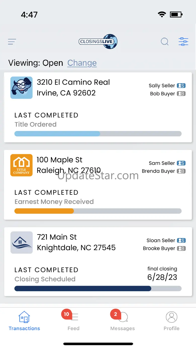 ClosingsLIVE 1.1