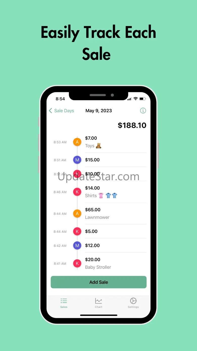 Rummage Register: Sale Tracker 1.0.6