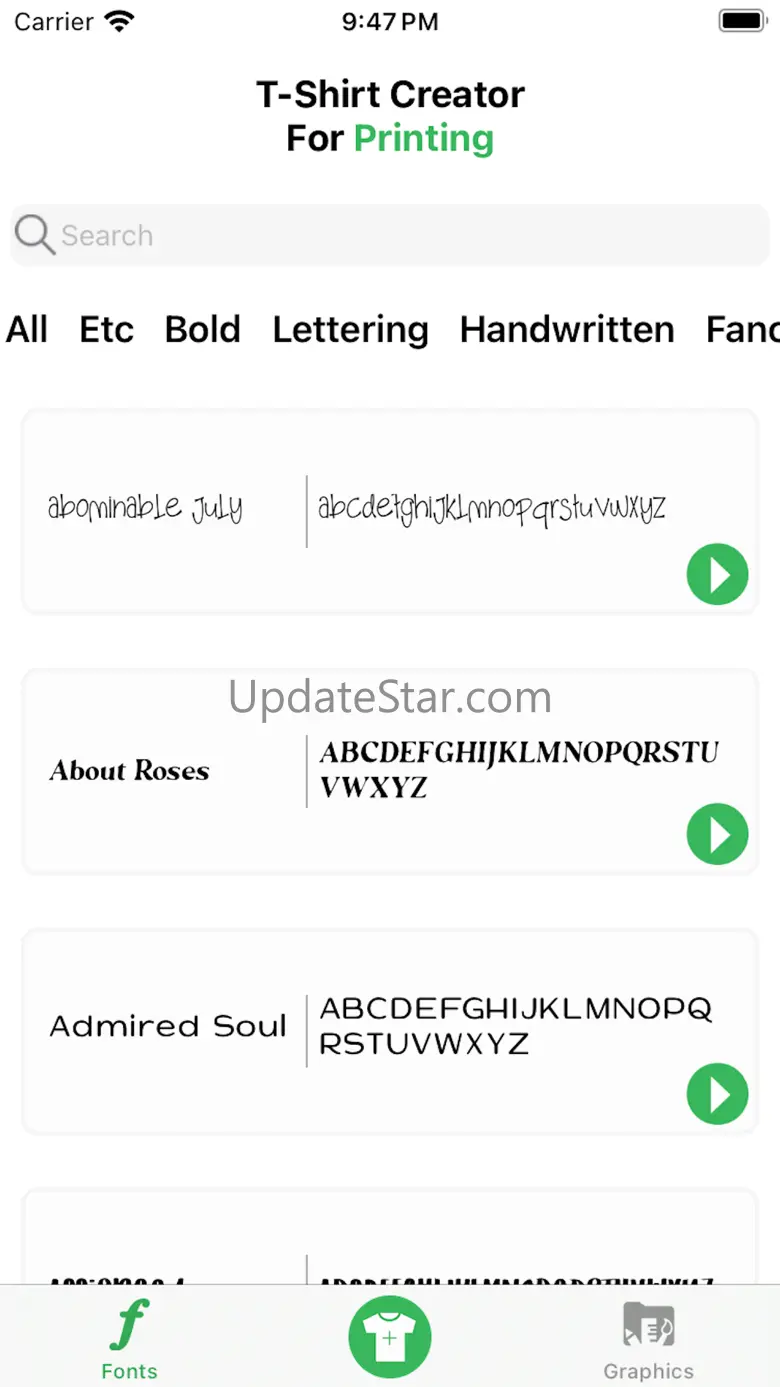 Printing Design Creator Space 1.8