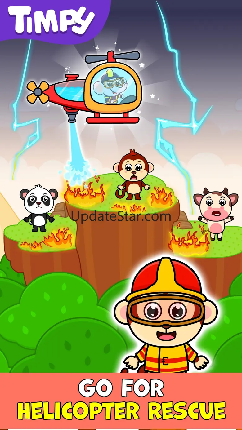 Timpy Firefighter Games Kids 1.2