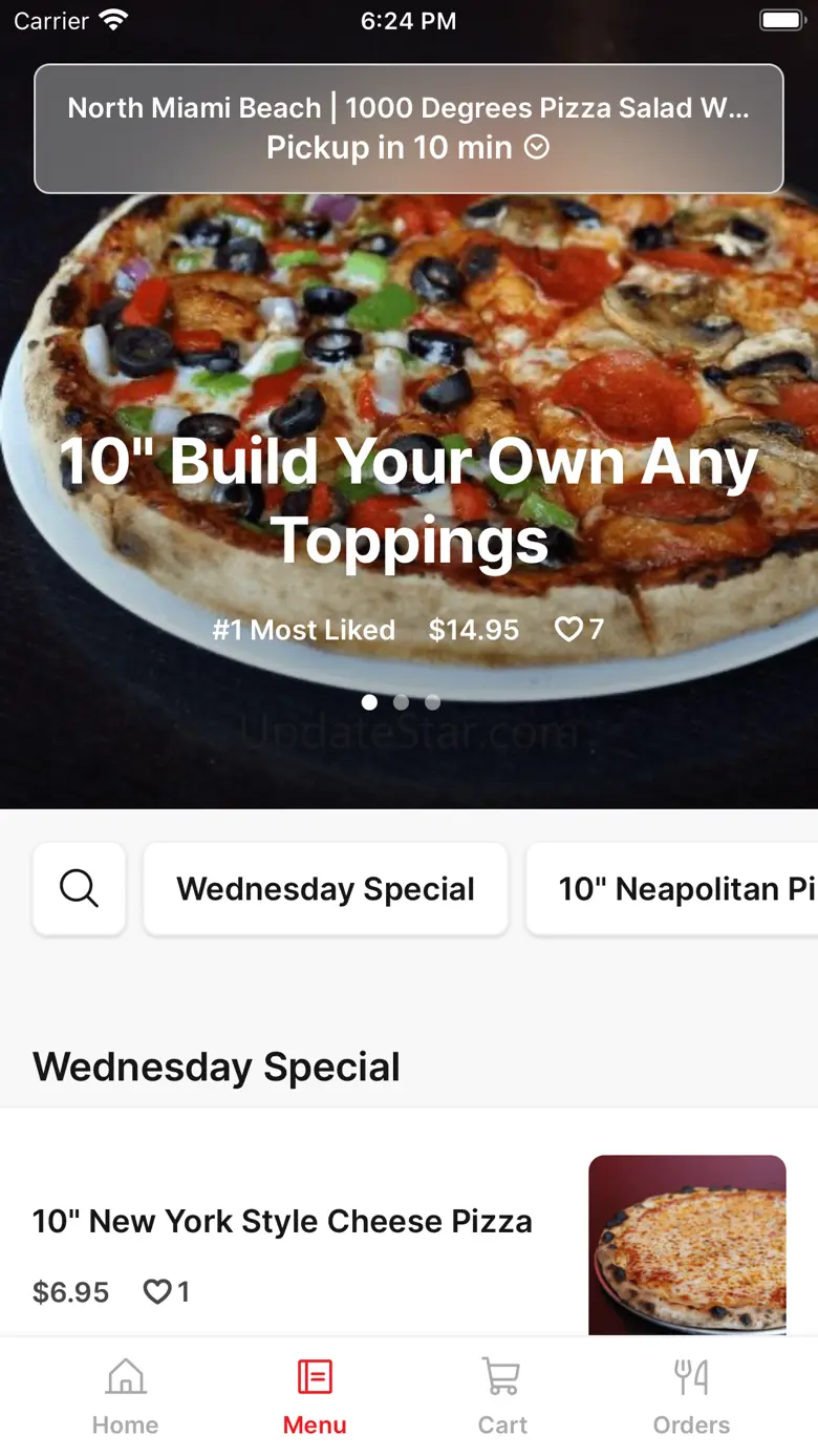 1000 Degrees Pizza Salads 33.0.2