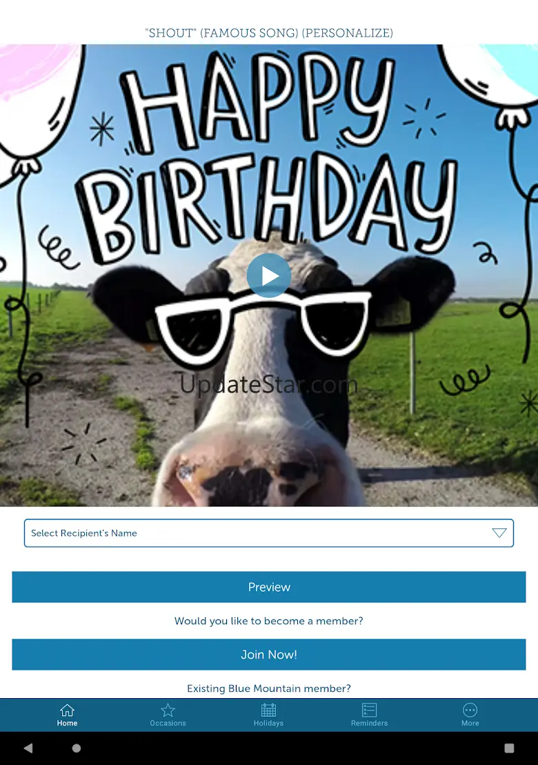 Blue Mountain Ecards 1.1.2