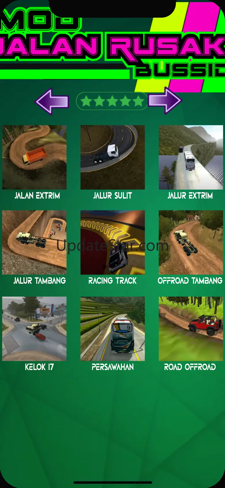 Mod Jalan Rusak Bus Simulator 1.2