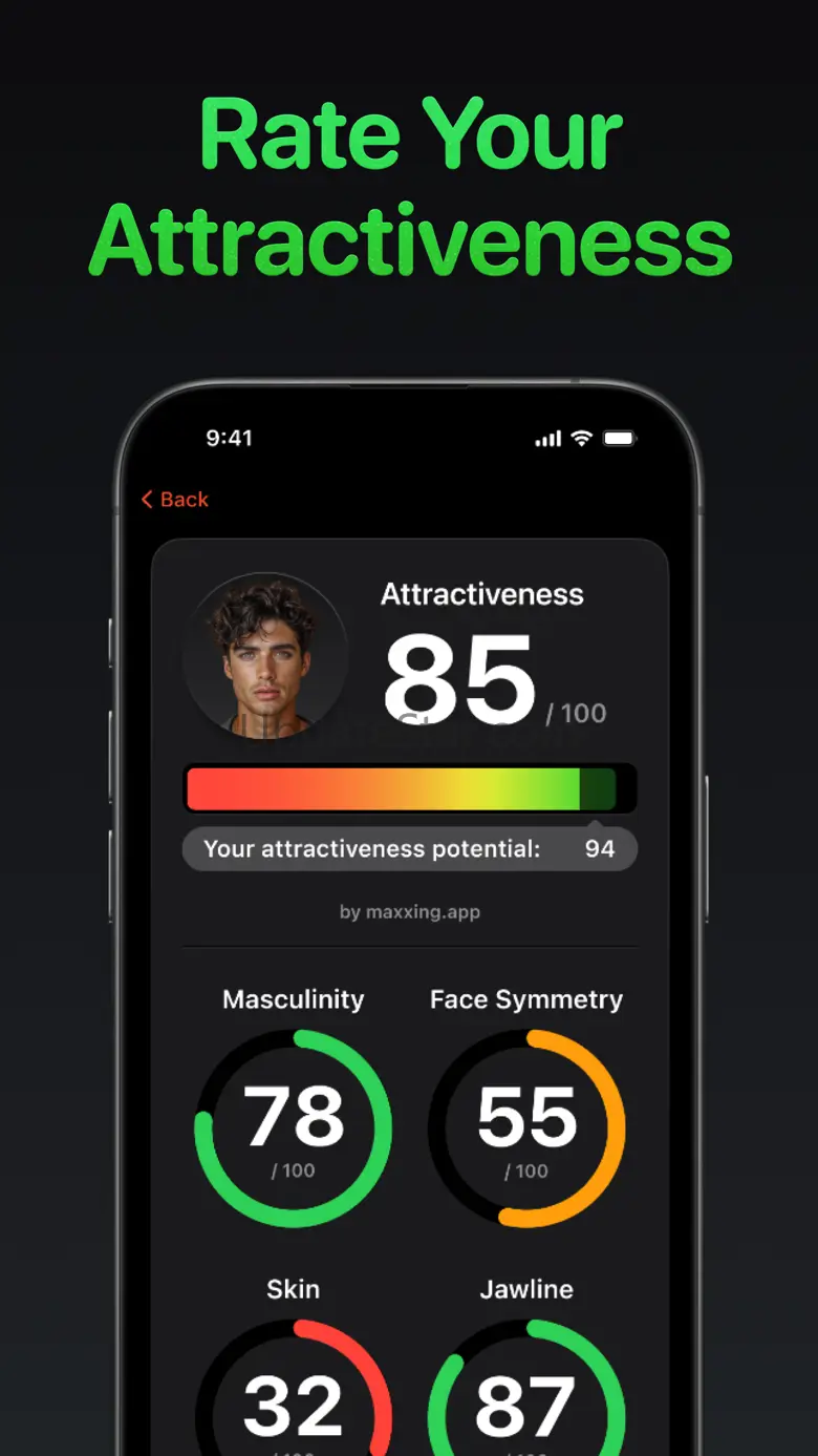 Maxxing: Face Beauty Analysis v.1.4.1