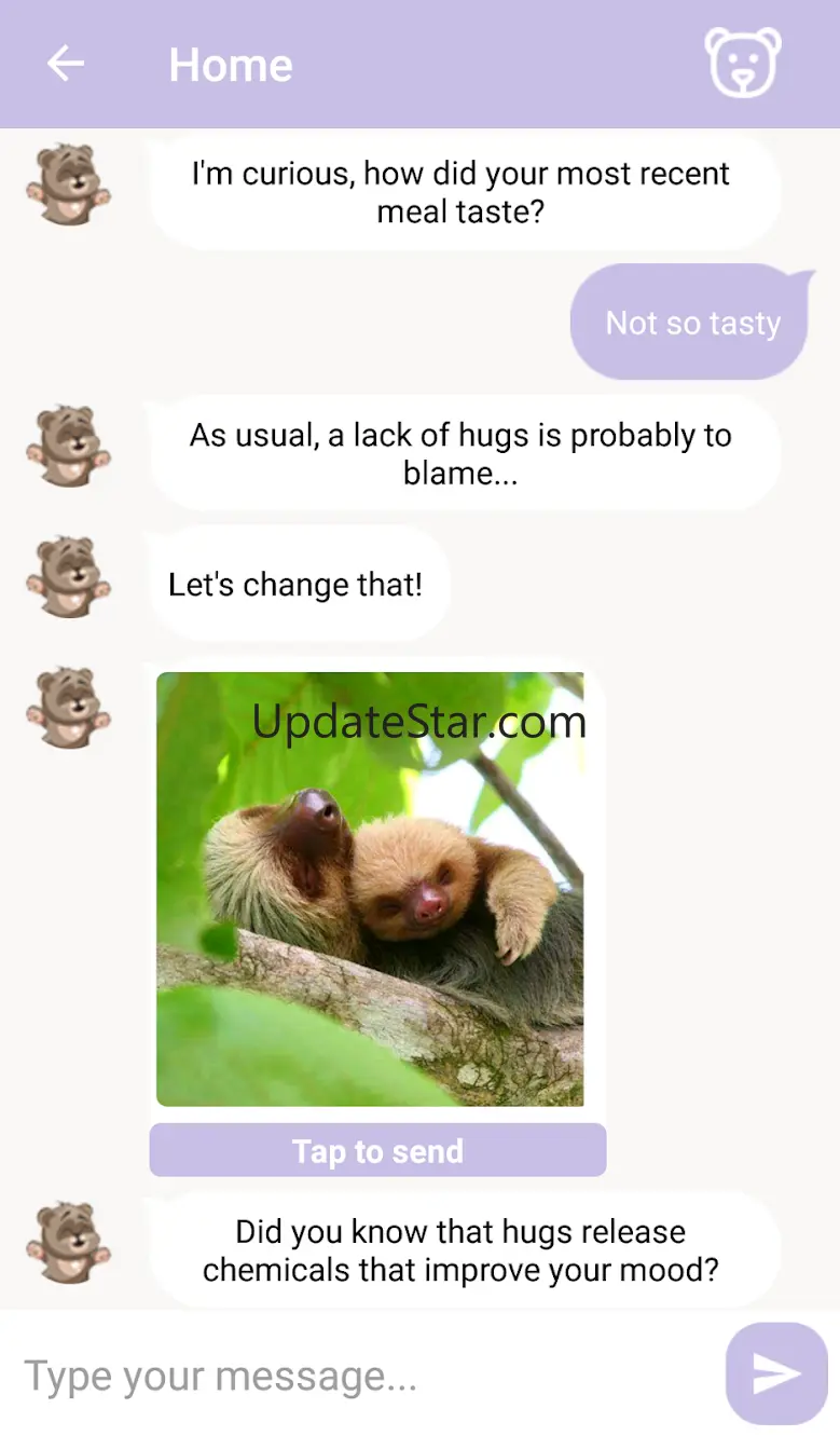 I need hugs 1.8.5