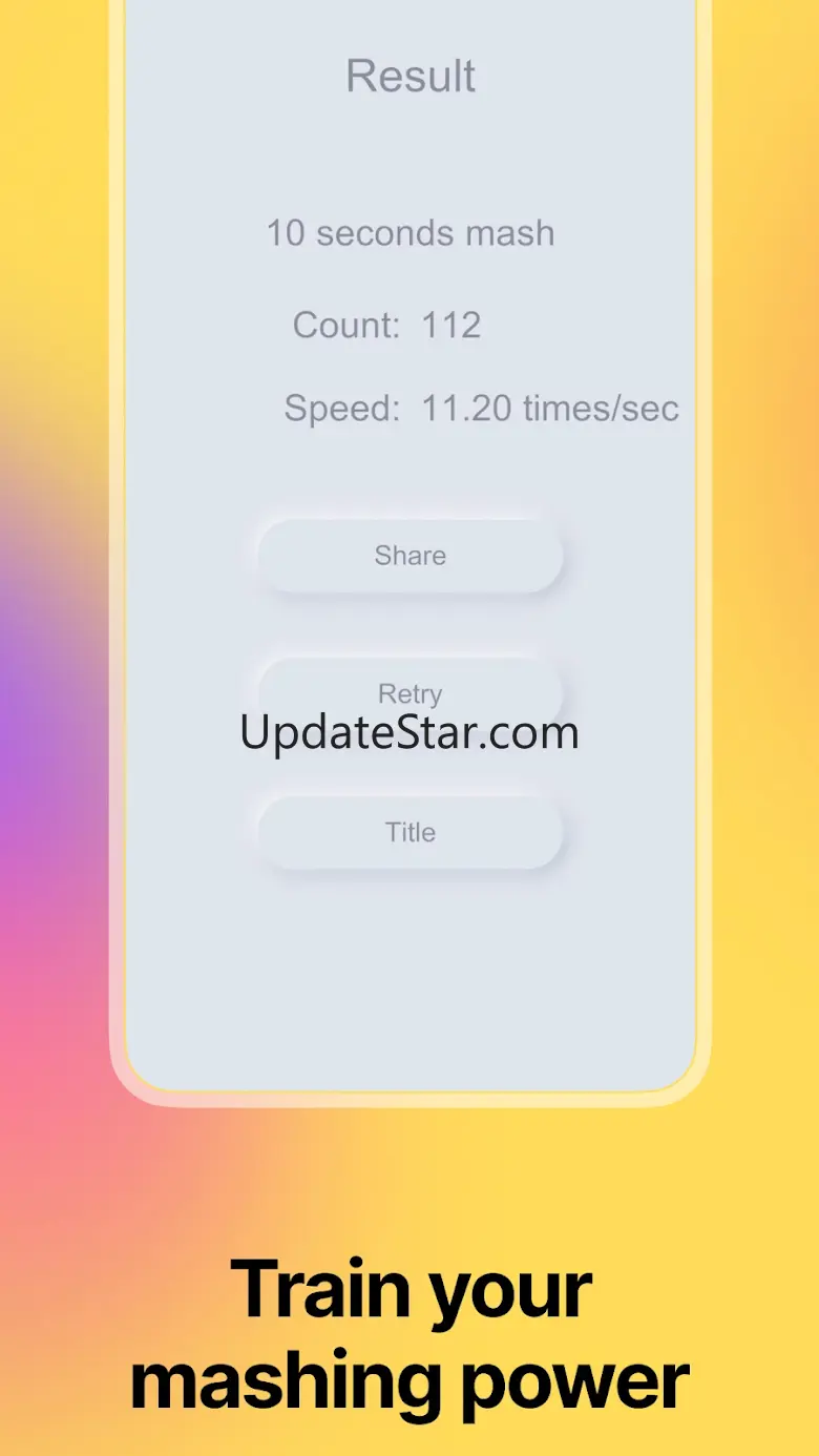 Tap Speed Test Game 4.2.7