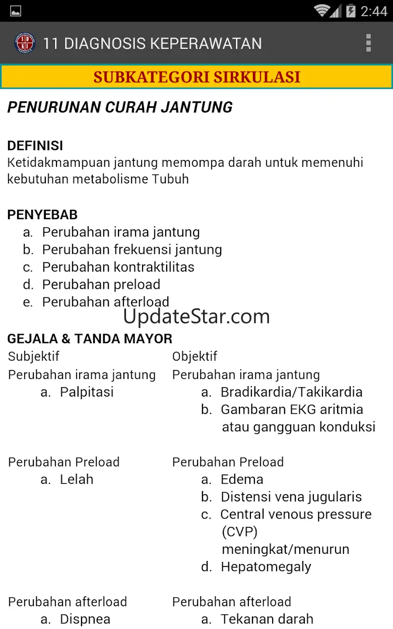 NersDiag - Diagnosis Keperawat 1.6